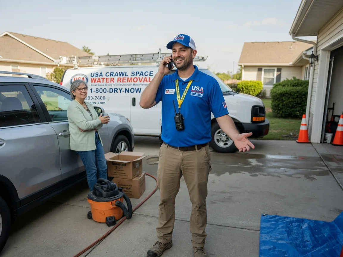 Crawl Space Water Removal Burgaw, NC FAQs